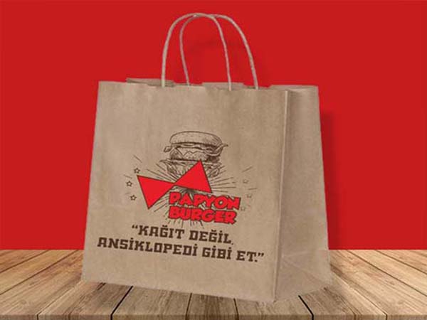 baskılı kağıt çantalar