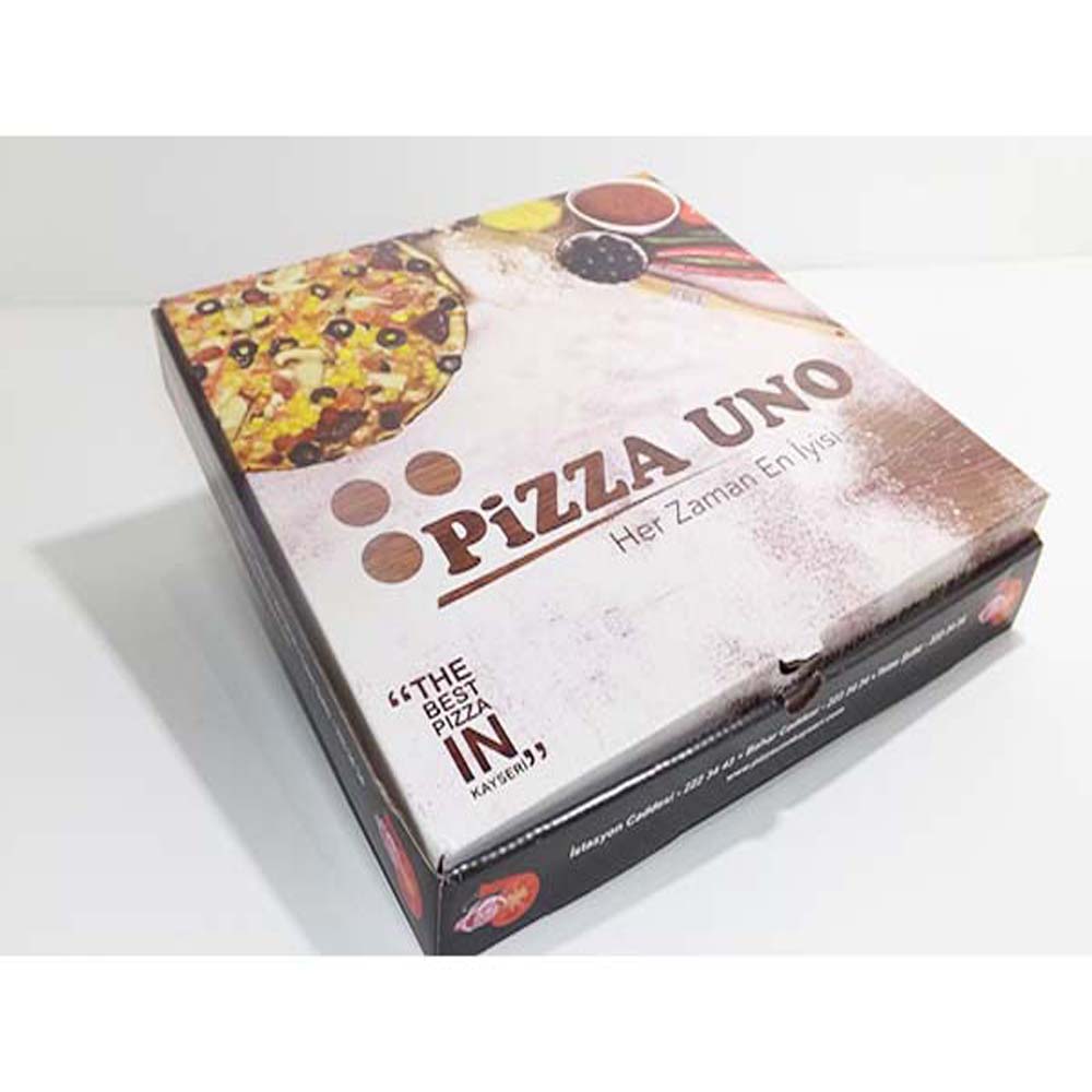 25 x 25 pizza kutu